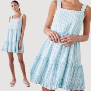 NWT RAILS “Sandy” Flowy Breezy Summer Dress In Laguna Stripe